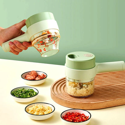 قطاعة الخضار الكهربائية المحمولة لا سلكية